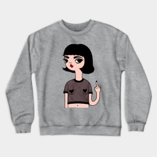 Flip Off Crewneck Sweatshirt